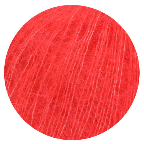 Silkhair erdbeerrot
