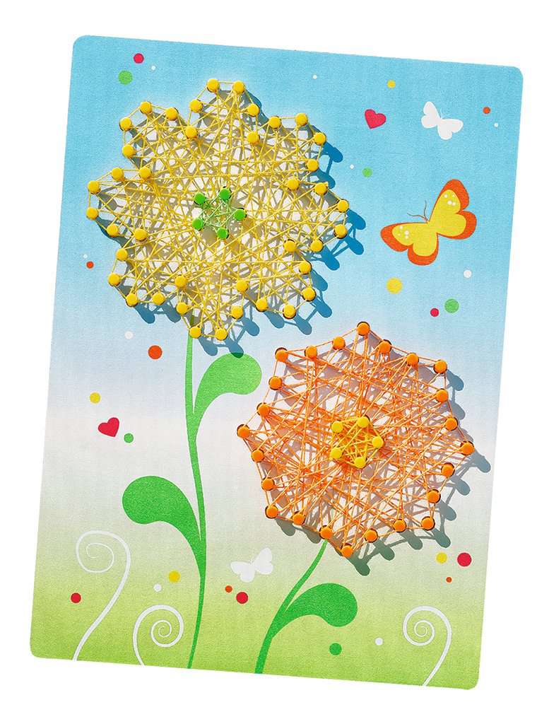 BeCreative - Fadenbilder Schmetterlinge