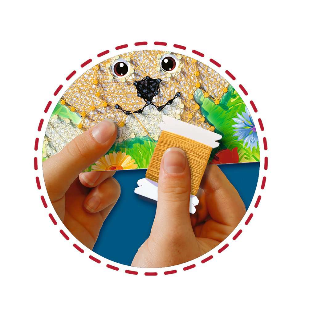 BeCreative - Fadenbilder Hündchen