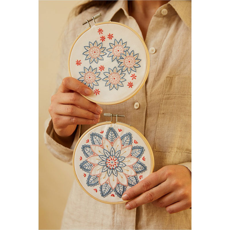 Stickset "Blumen Duo"