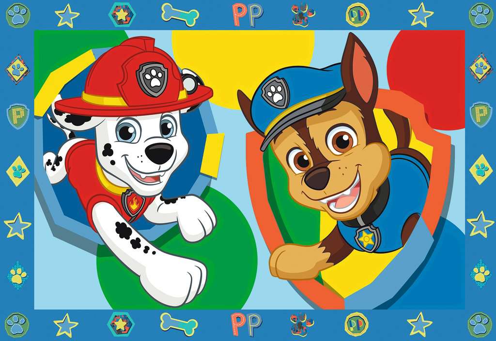 Malen nach Zahlen - Paw Patrol