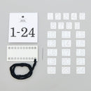 Stick & Stitch "Zahlen 1-24"