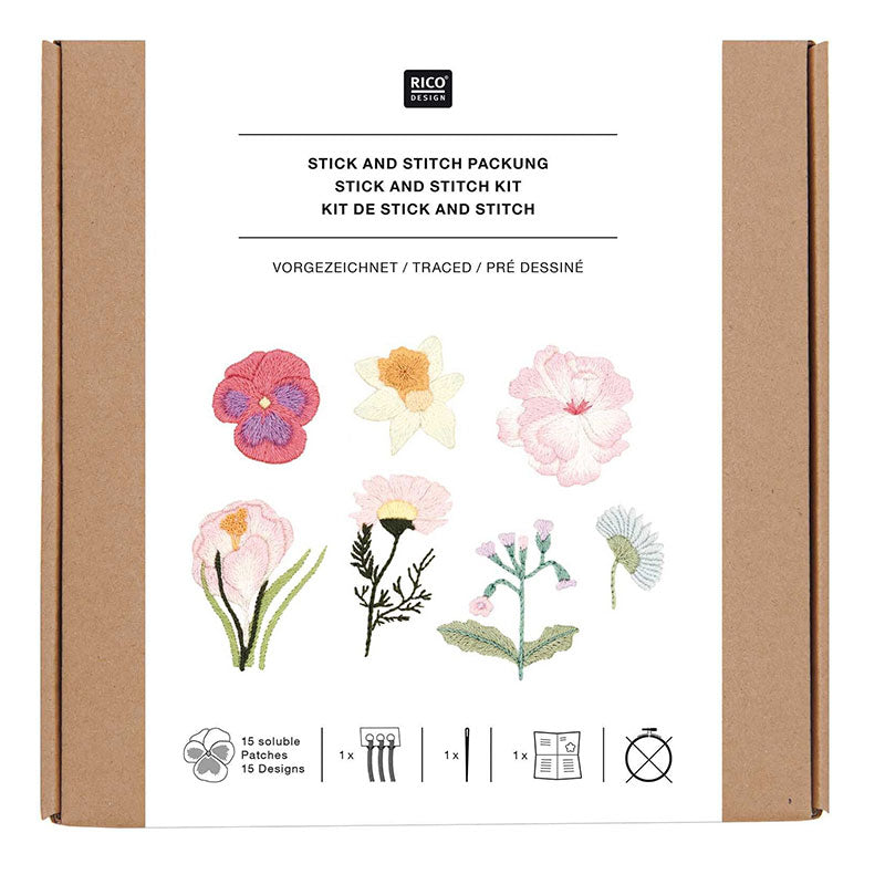 Stick & Stitch "Frühlingsblumen"