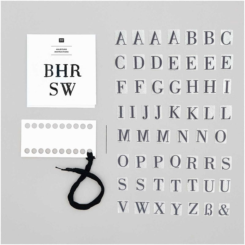 Stick & Stitch "Alphabet"