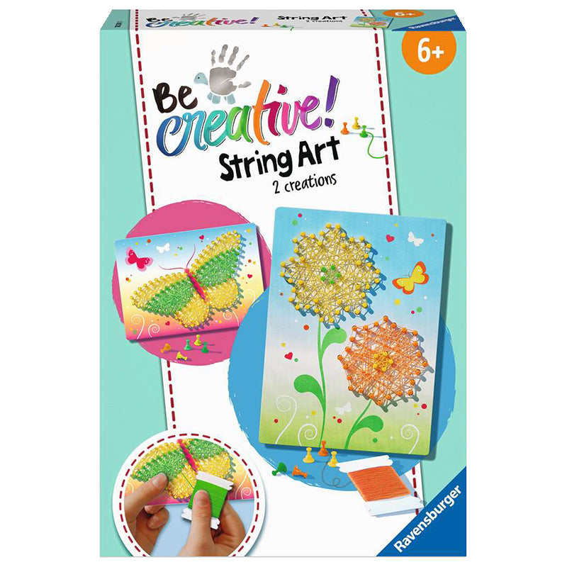 BeCreative - Fadenbilder Schmetterlinge