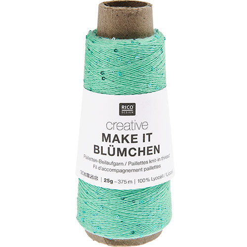 Make it Blümchen türkis