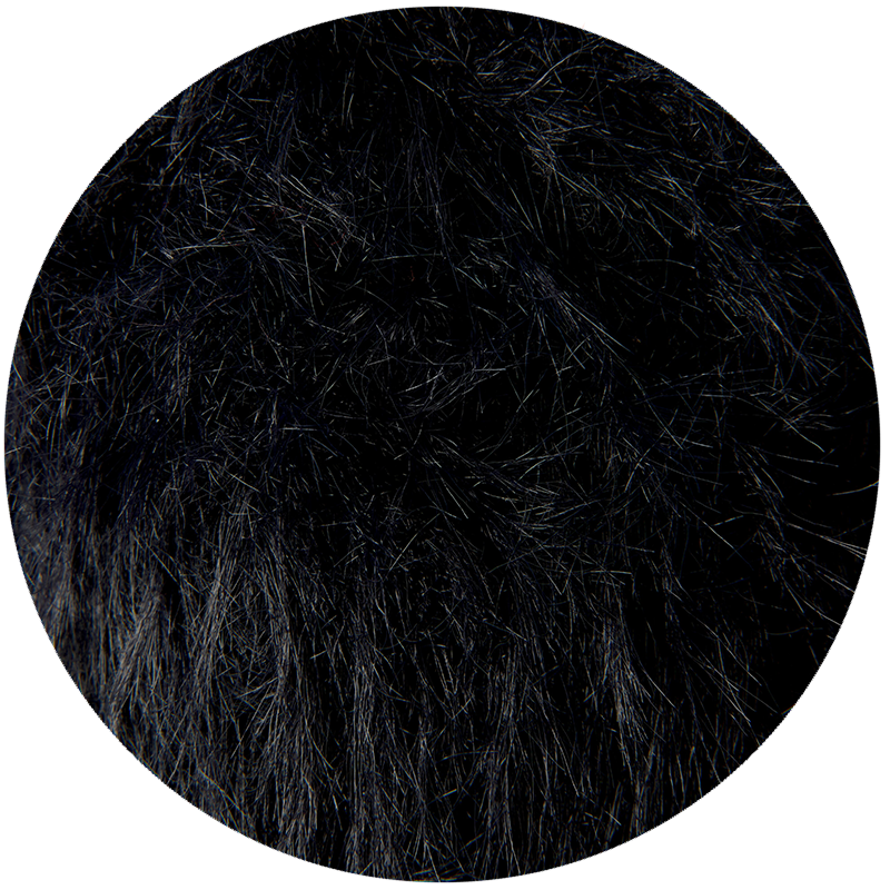 Creative Fur schwarz