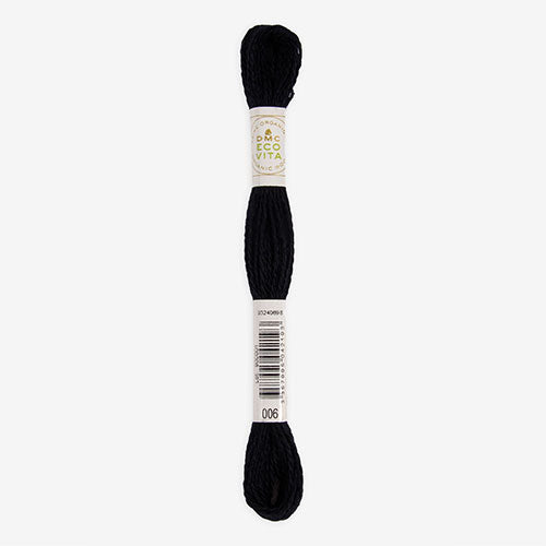 Eco Vita Stickgarn schwarz
