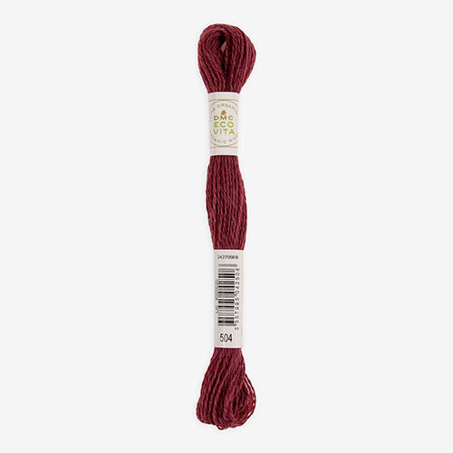 Eco Vita Stickgarn burgund