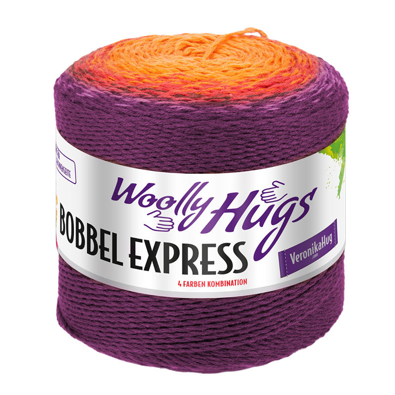 Bobbel Express orange-bordeaux