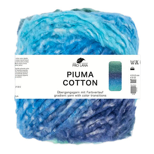Piuma Cotton türkis-blau