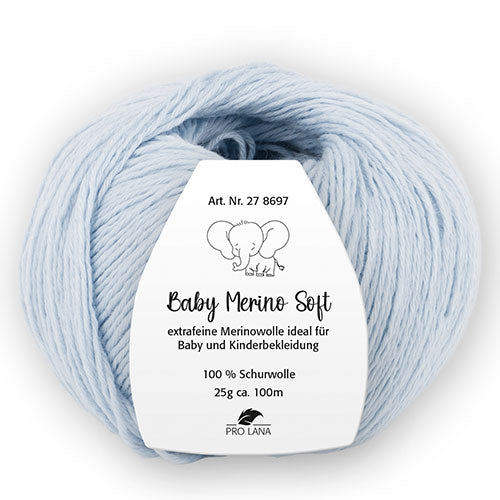 Baby Merino Soft hellblau