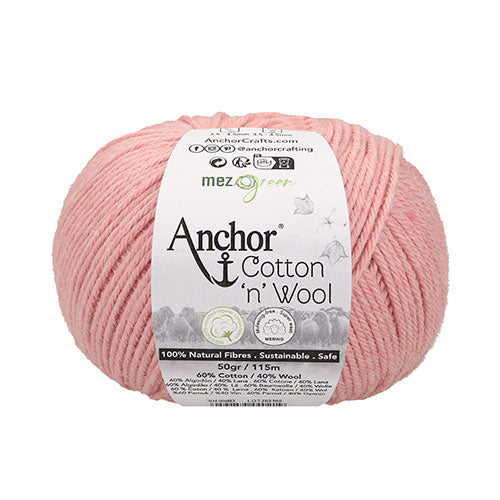 Cotton & Wool rose quartz