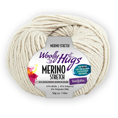 Woolly Hugs Merino Stretch hellbeige