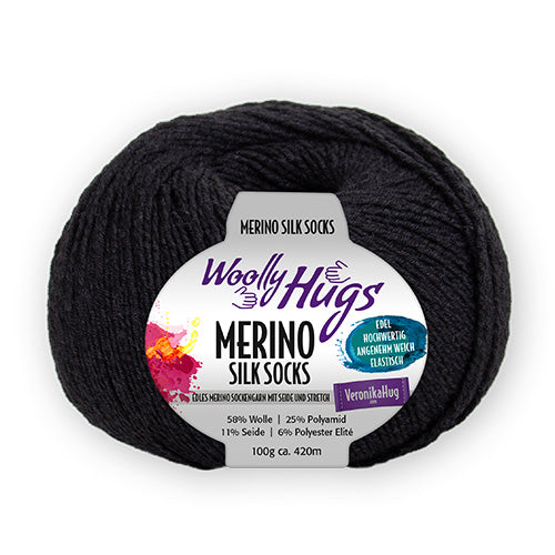 Merino Silk Socks anthrazit