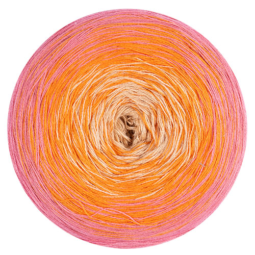 Bobbel Cotton orange-altrosé