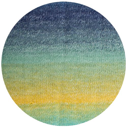 Diamant gelb-blau color