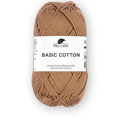 Basic Cotton hellbraun
