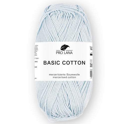 Basic Cotton wasserblau