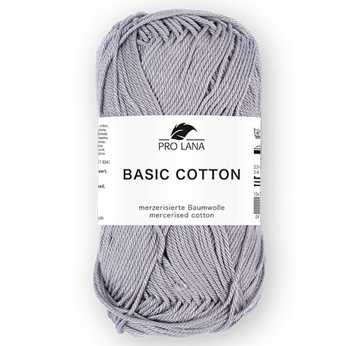 Basic Cotton rauchgrau
