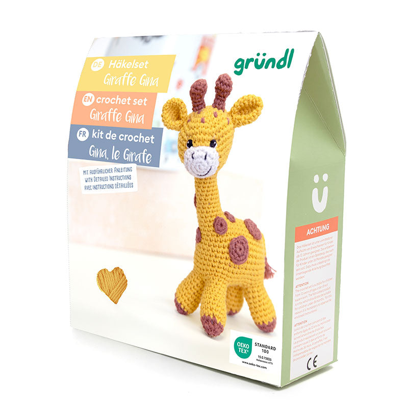 Häkelset "Giraffe Gina"