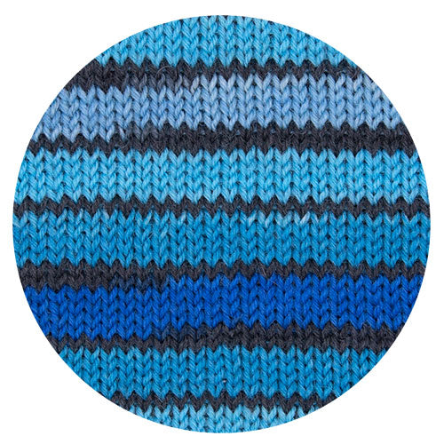 Hot Socks Lugano 6-f. blau