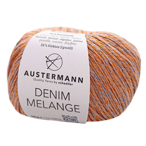 Denim Melange orange