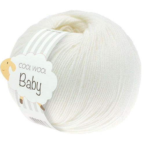Cool Wool Baby weiß