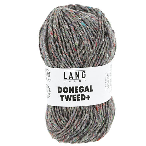 Donegal Tweed mittelgrau