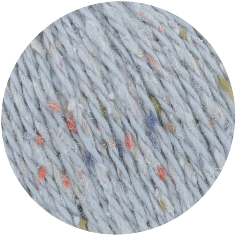 Cotton Tweed hellblau