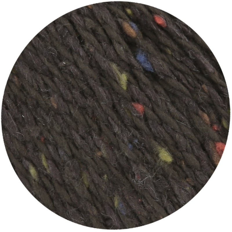 Cotton Tweed dunkelbraun