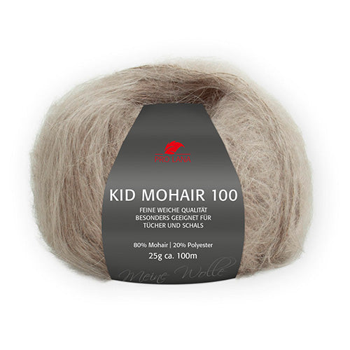 Kid Mohair 100 greige