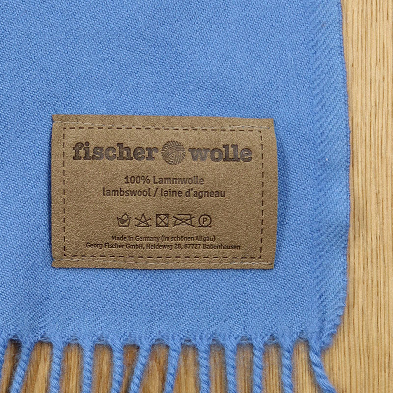 Decke "Regent" blau