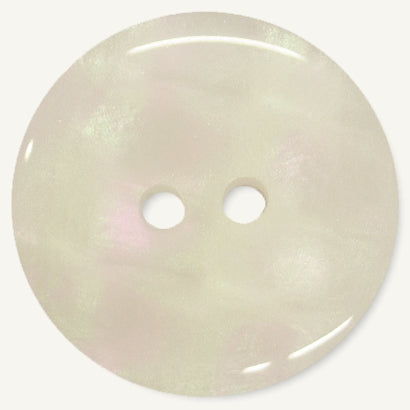 Zweilochknopf offwhite 11mm