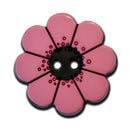 Blumenknopf orchidee 18mm