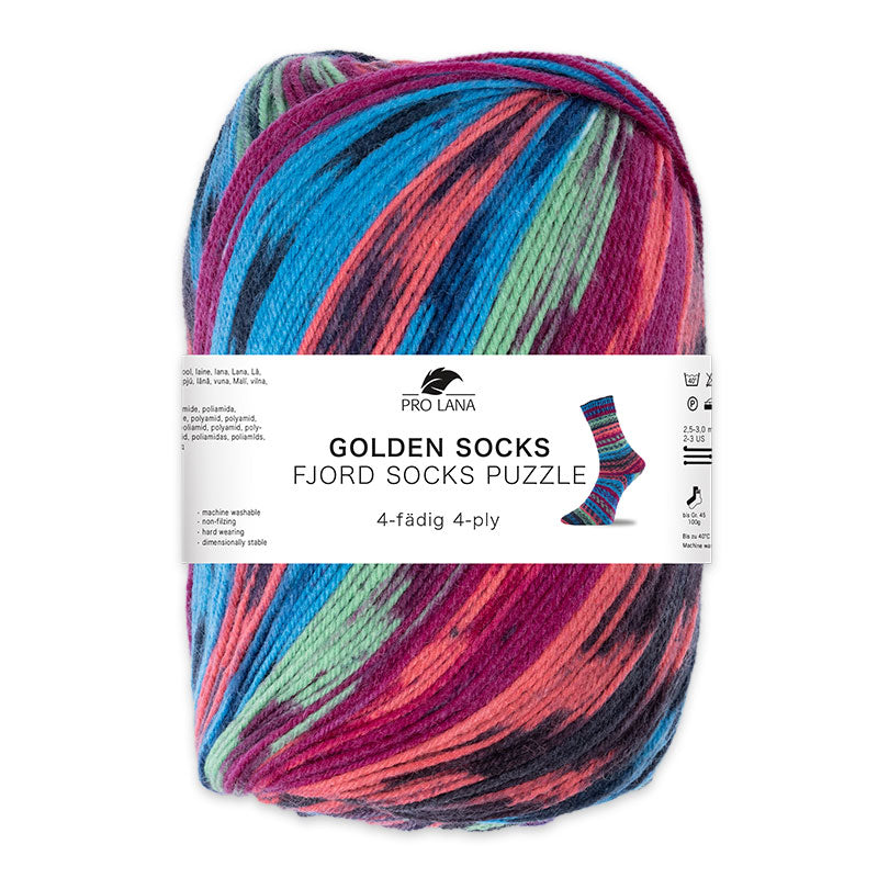 Fjord Socks 4f. "Puzzle"