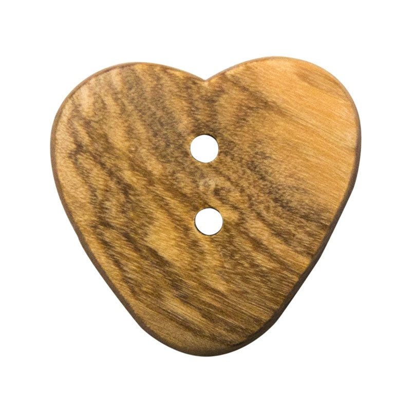 Holzknopf "Herz"