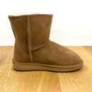 Lammfell-Boots Damen - camel