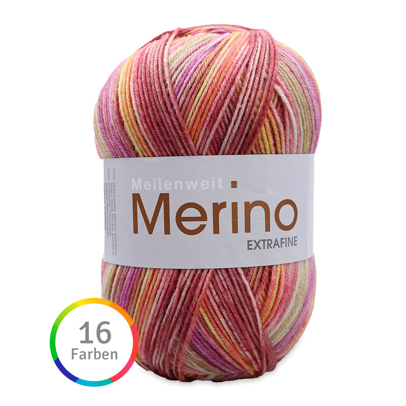 Meilenweit 100 Merino Color