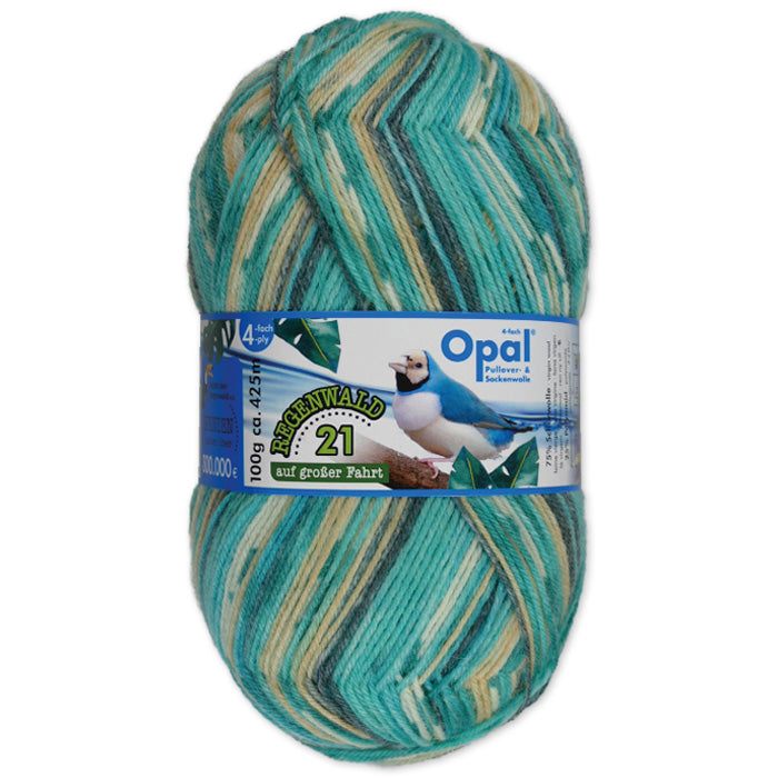 Opal 4f. "Regenwald 21 - auf großer Fahrt"