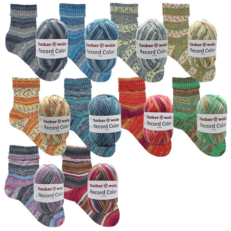 1500 g Sparpaket "Record 6f. Color"