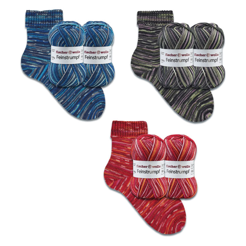 300 g Sparpaket "Feinstrumpf Colori"