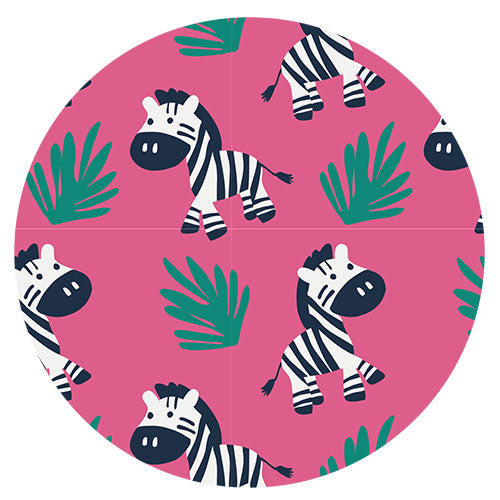 Stoffknäuel "Zebras"