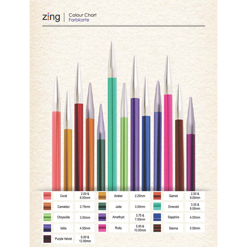 Strumpfstricknadeln "Zing"
