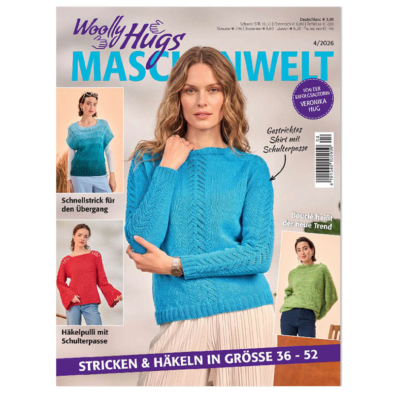 Heft "Woolly Hugs - Maschenwelt 04/2026"