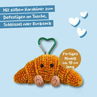Häkelset "Jacques Croissant"