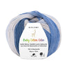 Baby Cotton Color hellgrau-blau