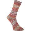 Fjord Socks terracotta color