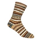 Supersocke 406 6f. braun col.