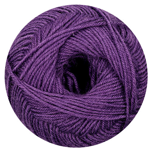 Meilenweit 100 Merino Extrafine dunkelviolett